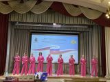 Выступление ансамбля "Искорки" в рамках акции "Дороги памяти"