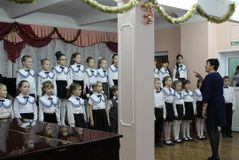 Хор младших классов ДМШ им. Э.Т.А.Гофмана, рук. Индиченко Е.В., концертмейстер Шилина Н.В.